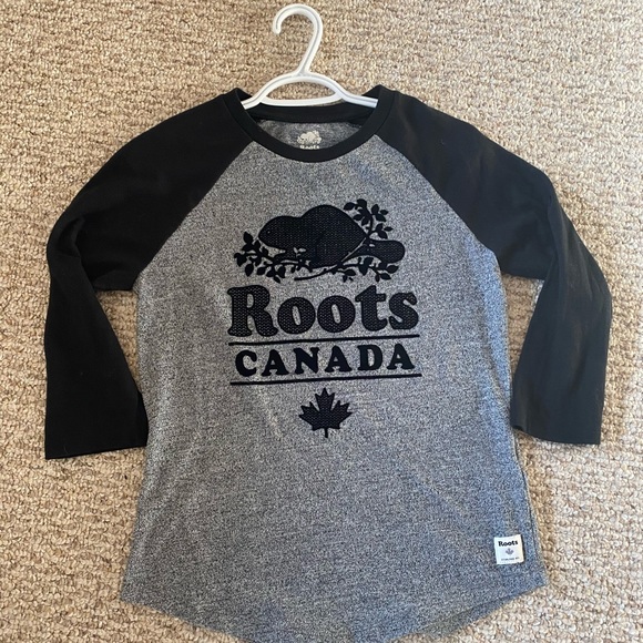 roots baseball shirt